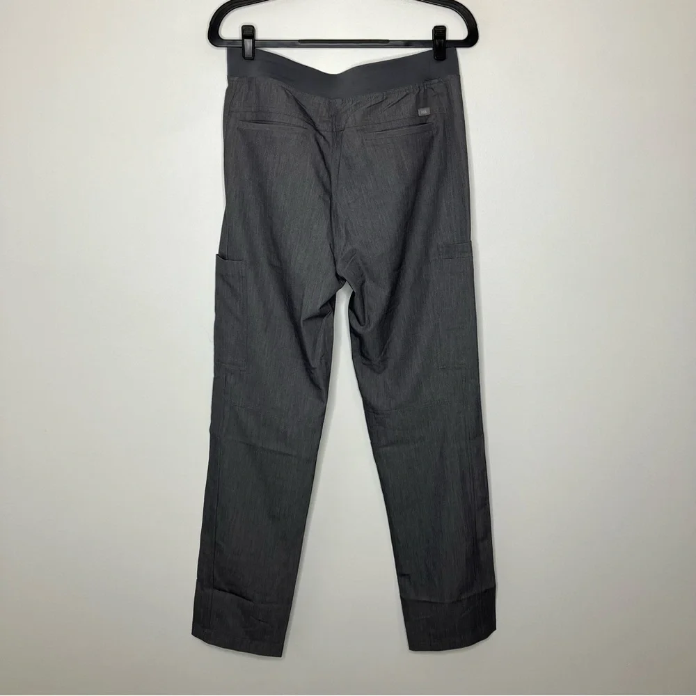 NWT FIGS Men's Axim Cargo Scrub Pants Tall Medium MT Graphite Gray
